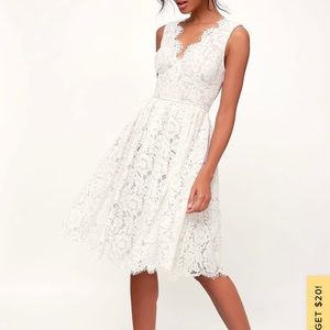 Lulu's lace dress